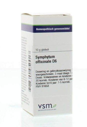 VSM Symphytum officinale D6 (10 Gram)