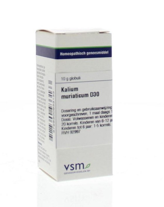 VSM Kalium muriaticum D30 (10 Gram)