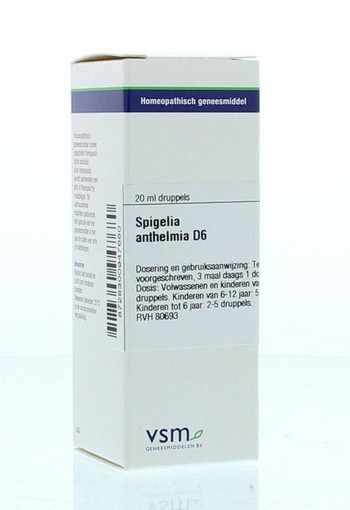 VSM Spigelia anthelmia D6 (20 Milliliter)