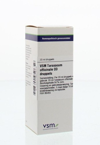 VSM Taraxacum officinale D3 (20 Milliliter)
