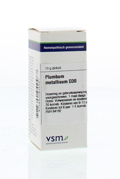VSM Plumbum metallicum D30 (10 Gram)