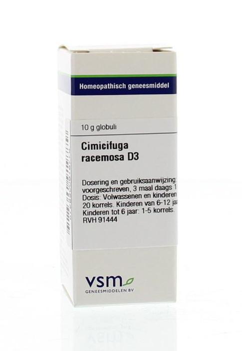 VSM Cimicifuga racemosa D3 (10 Gram)
