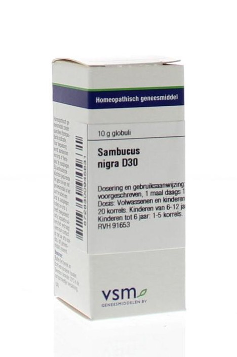 VSM Sambucus nigra D30 (10 Gram)