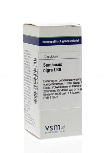 VSM Sambucus nigra D30 (10 Gram)