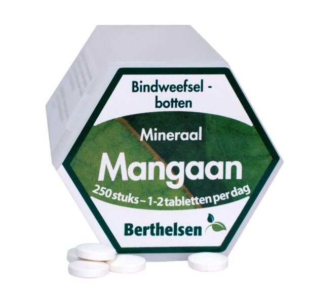 Berthelsen Mangaan citraat 3,75mg (250 Tabletten)