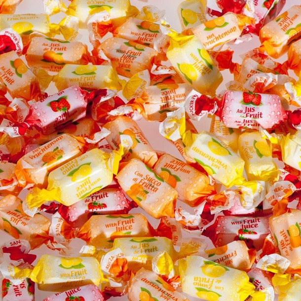 De Bron Fruit toffee suikervrij (1 Kilogram)