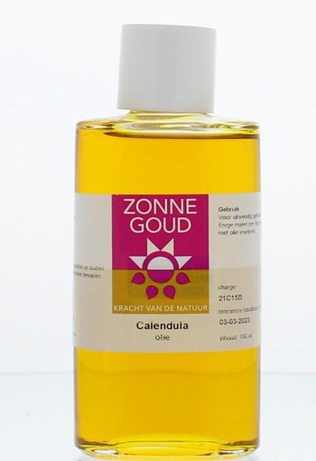 Zonnegoud Calendula olie (100 Milliliter)