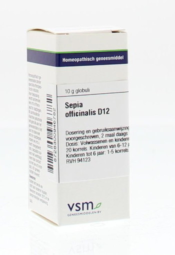 VSM Sepia officinalis D12 (10 Gram)