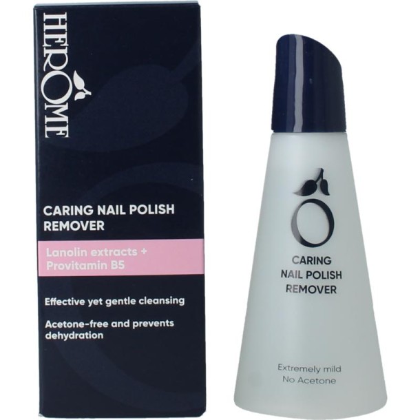 Herome Caring nailpolish remover (120 Milliliter)