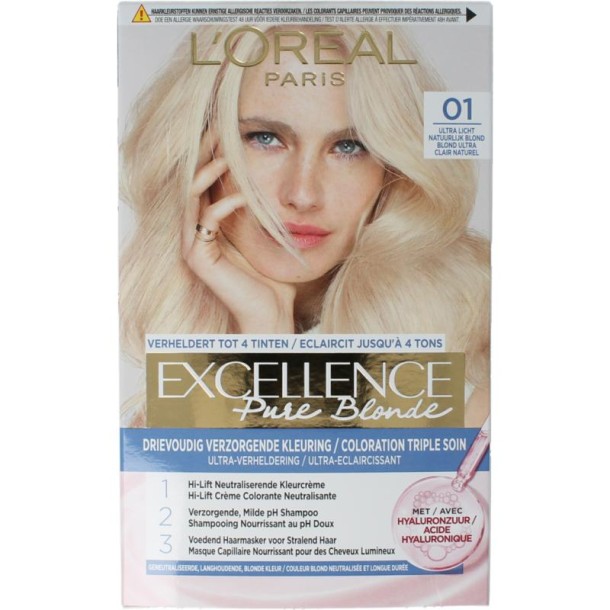 Excellence Excellence blond 01 Natural Blond (1 Set)