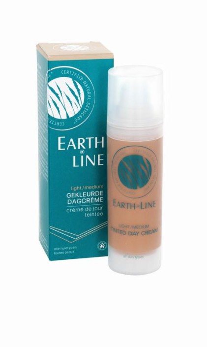 Earth Line Gekleurde dagcreme light/medium (35 Milliliter)