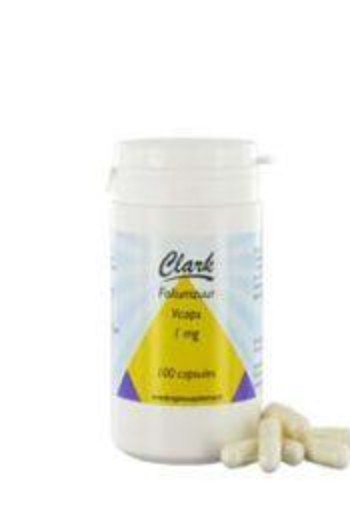 Clark Foliumzuur 1mg (100 Capsules)