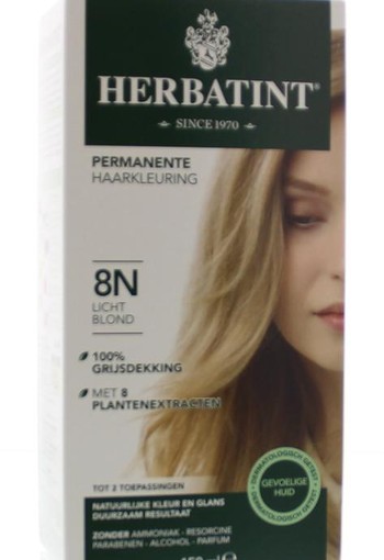 Herbatint 8N Light blonde (150 Milliliter)