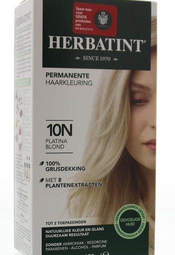 Herbatint 10N Platinum blond (150 Milliliter)