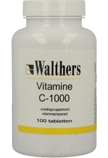 Walthers Vitamine C 1000 mg bioflav/rozenbottel (100 Tabletten)