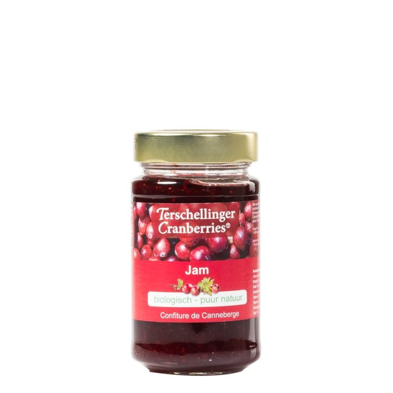 Terschellinger Cranberry jam broodbeleg eko (250 gram)