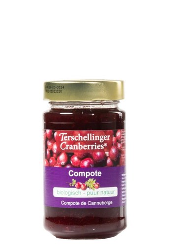 Terschellinger Cranberry compote eko bio (250 Gram)