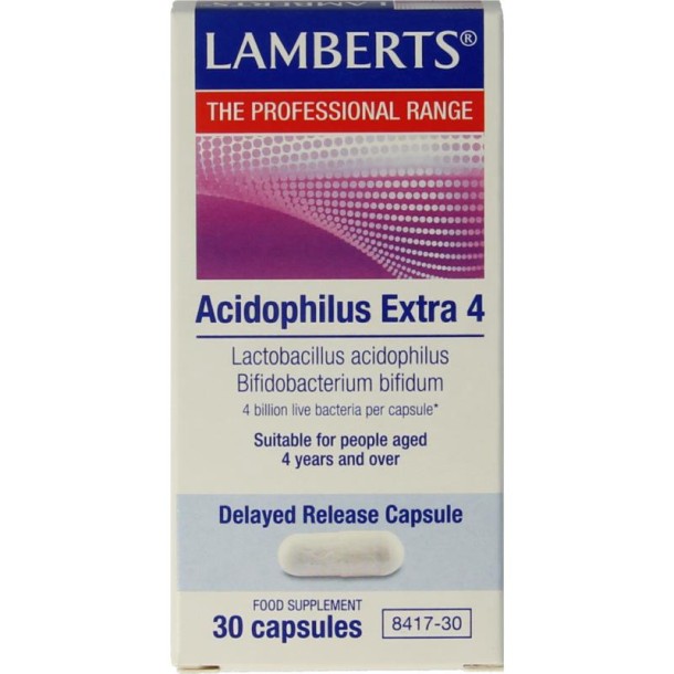 Lamberts Acidophilus Extra 4 (30 Capsules)