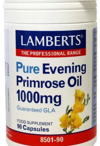 Lamberts Teunisbloemolie 1000 mg (pure evening primrose) (90 Capsules)