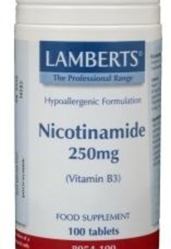 Lamberts Vitamine B3 250mg (nicotinamide) (100 Tabletten)