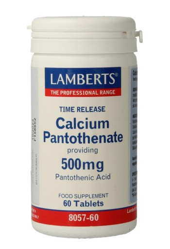 Lamberts Vitamine B5 (calcium pantothenaat) time release (60 Tabletten)