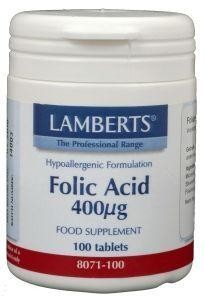 Lamberts Vitamine B11 400mcg (foliumzuur) (100 Tabletten)