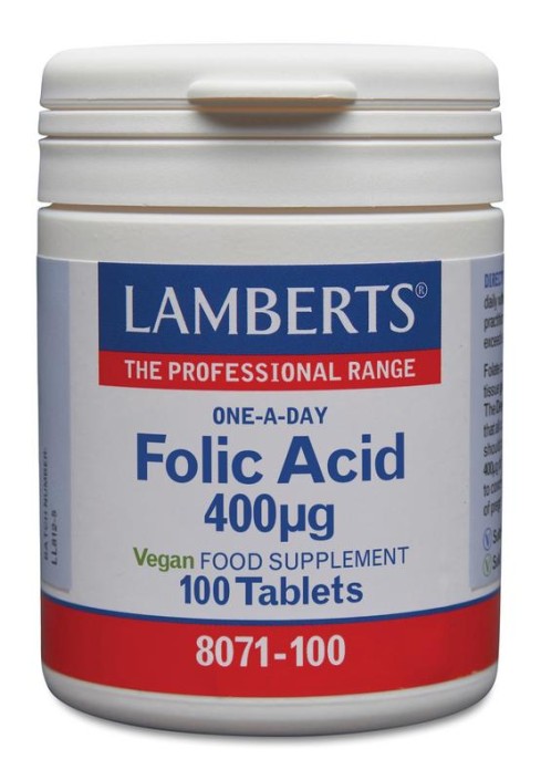 Lamberts Vitamine B11 400mcg (foliumzuur) (100 Tabletten)