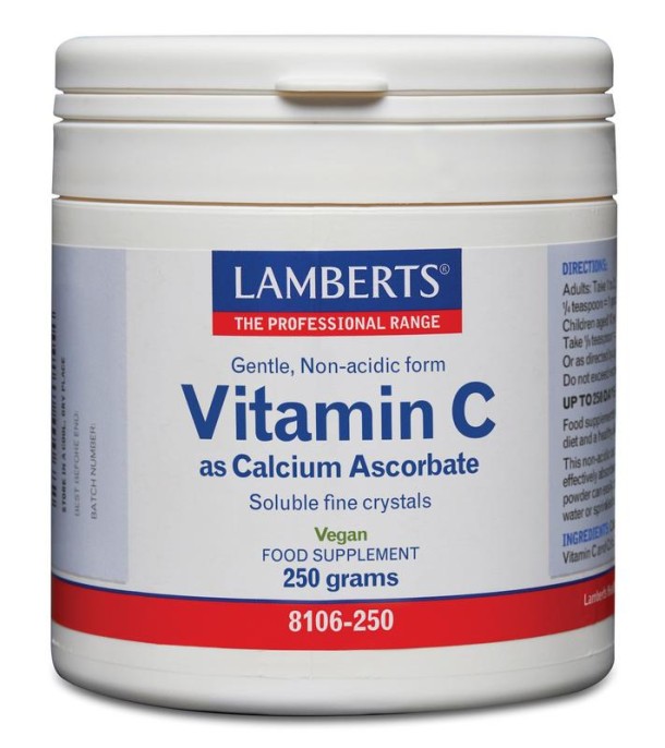 Lamberts Vitamine C calcium ascorbaat (250 Gram)