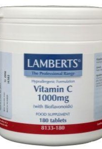Lamberts Vitamine C 1000mg & bioflavonoiden (180 Tabletten)