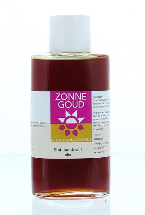 Zonnegoud Sint Janskruid olie (100 Milliliter)
