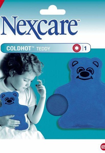 Nexcare Cold hot kruik teddy fluweer (1 Stuks)