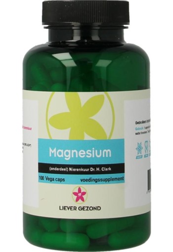 Liever Gezond Magnesium oxyde 300 mg (100 Capsules)
