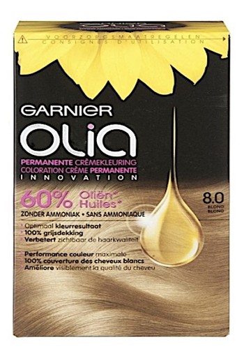 Garnier Olia 8.0 Lichtblond Permanente Crèmekleuring