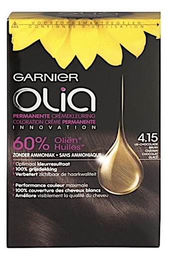Garnier Olia 4.15 IJs-Chocolade Bruin Crèmekleuring