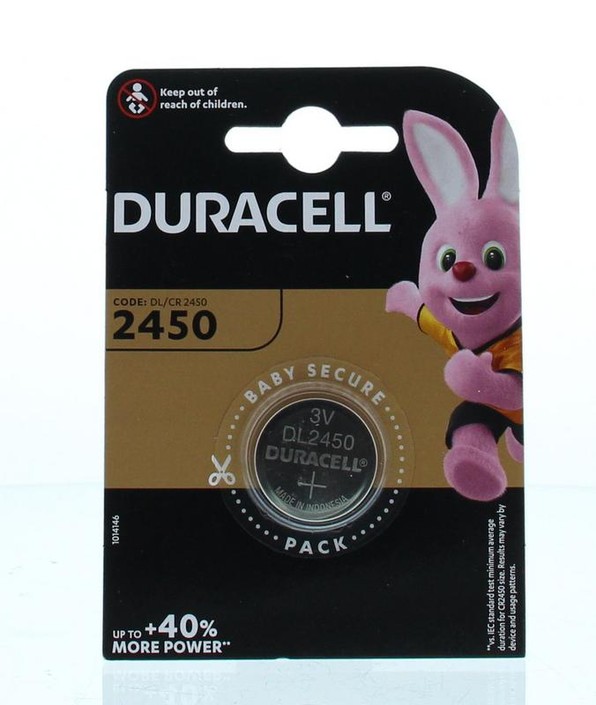 Duracell Batterij 3V CR/DL2450 (1 Stuks)