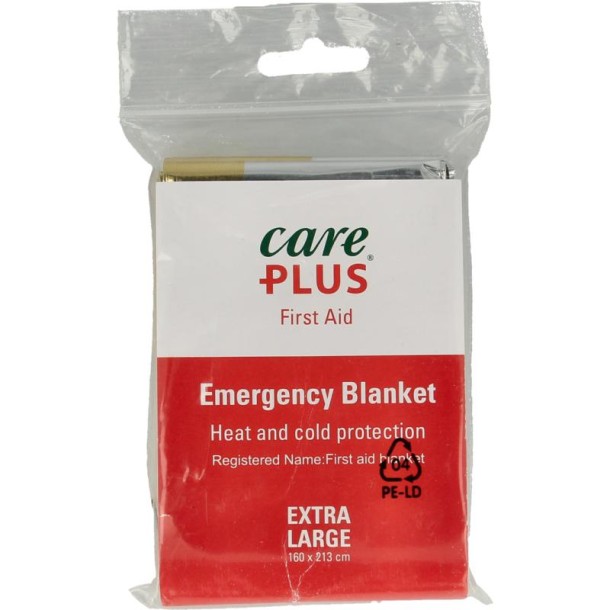 Care Plus Emergency blanket gold/silver (1 Stuks)
