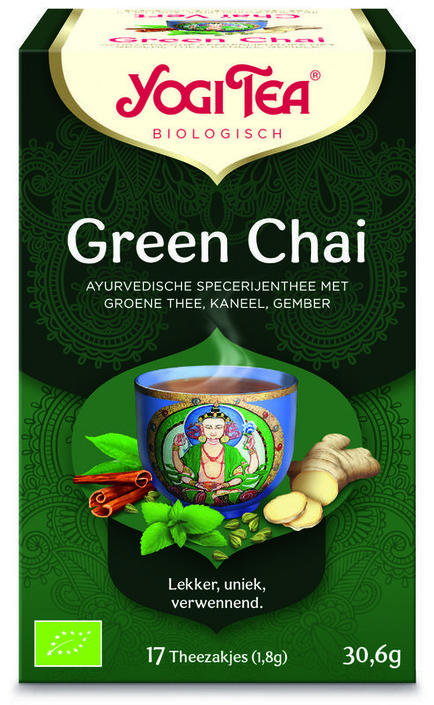 Yogi Tea Green chai bio (17 Zakjes)