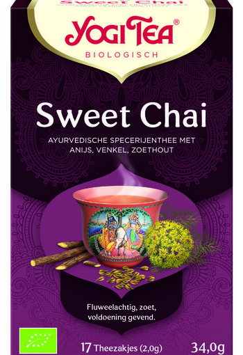 Yogi Tea Sweet chai bio (17 Zakjes)