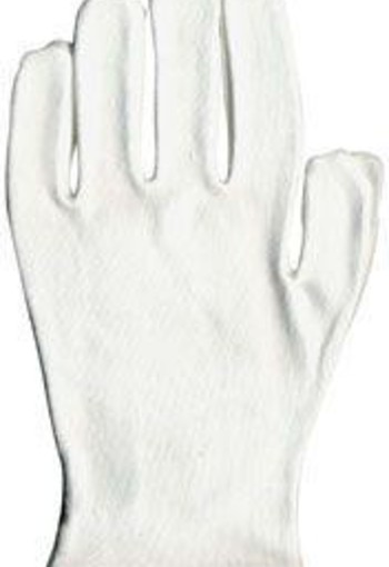 Mattisson Vochtig houdende handschoenen wit (1 Paar)