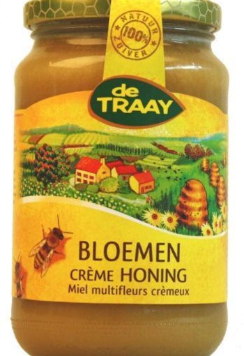 Traay Bloemenhoning creme (450 Gram)