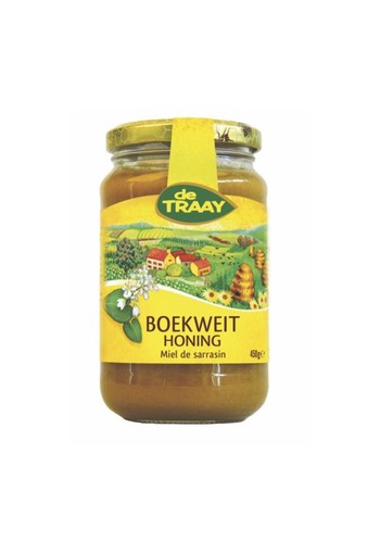 Traay Boekweit creme honing (450 Gram)