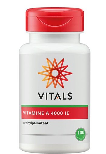 Vitals Vitamine A 4000IE (100 Capsules)
