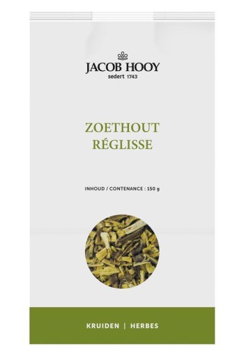 Jacob Hooy Zoethout gesneden (150 Gram)