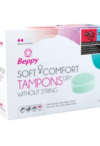 Beppy Soft+ comfort tampons dry (8 Stuks)