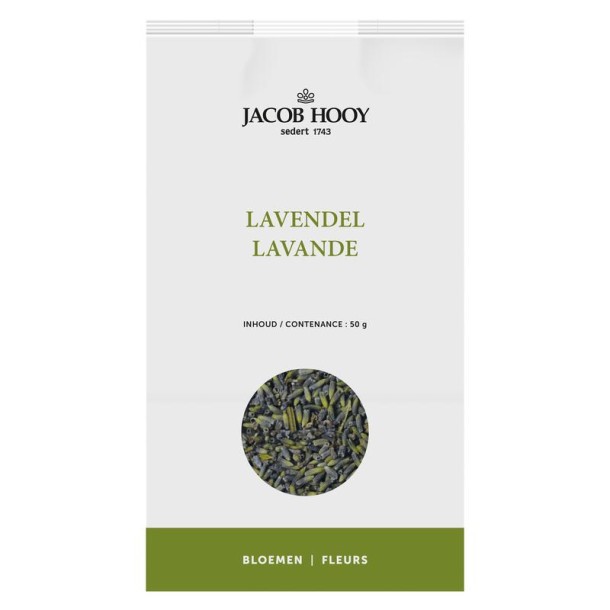 Jacob Hooy Lavendel (bloemen) (50 Gram)