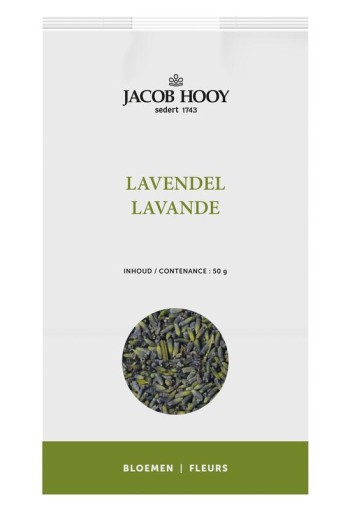 Jacob Hooy Lavendel (bloemen) (50 Gram)