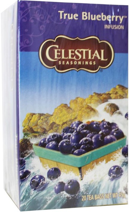 Celestial Season True blueberry herb tea (20 Zakjes)