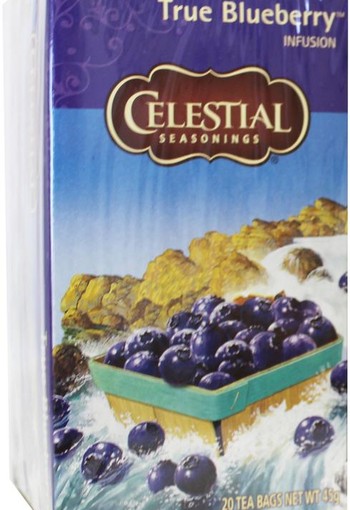 Celestial Season True blueberry herb tea (20 Zakjes)