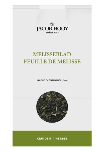 Jacob Hooy Melisseblad (50 Gram)