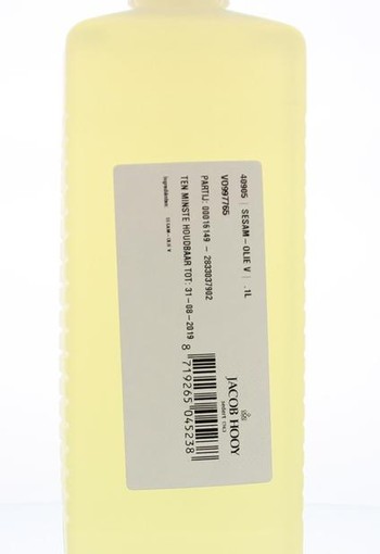 Jacob Hooy Sesamolie (1 Liter)
